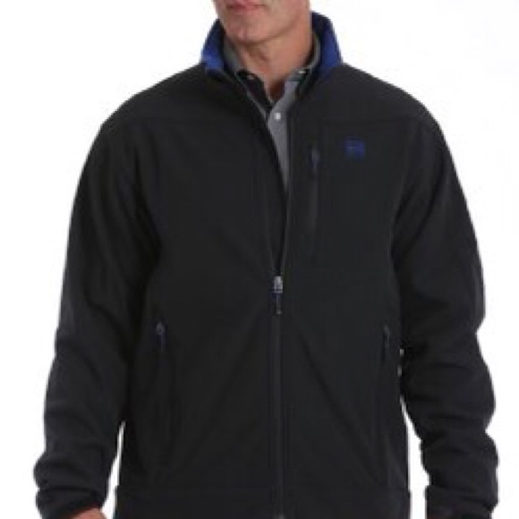 Cinch Other - MEN'S Cinch BONDED JACKET - BLACK/BLUE